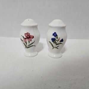 Noritake Summer Estate Homecraft (9212) Salt & Pepper Shakers EUC (NO STOPPERS)